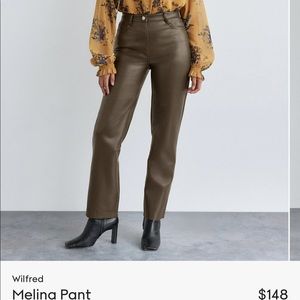 Aritzia Wilfred Melina pants